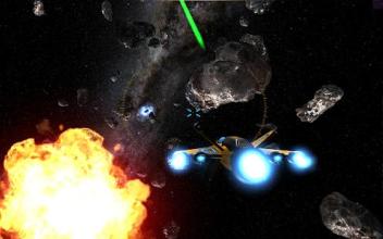 Space Battle: Spaceships War among Stars Fire 3D截图2