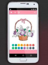 Flower Coloring Book截图5