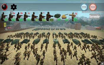 第二次世界大战：NAZI和苏联战斗RTS游戏截图4