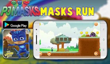 Super hero dach pj masks Run Adventure截图5