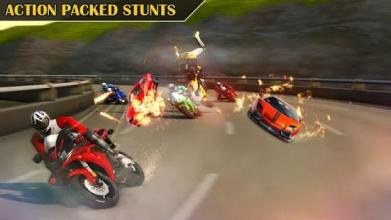 Crazy Bike Attack Race - Moto Shooter截图3