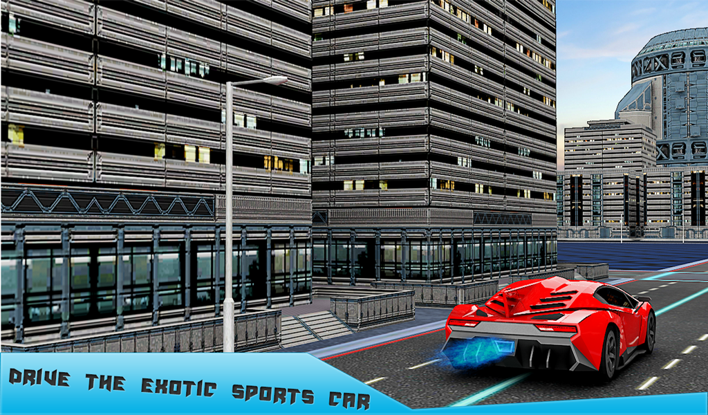 未来飞行机器人汽车出租车运输游戏截图2