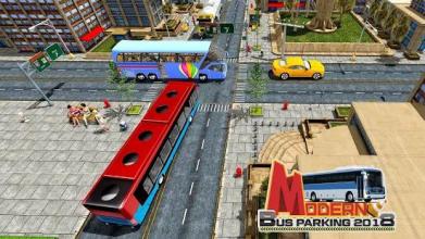 Modern Bus Parking 2018截图2