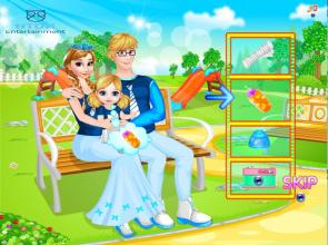 Annan and baby - Dress up games for girls/kids截图1