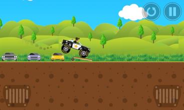 Police Monster Truck FREE截图2