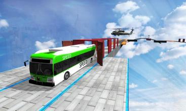 Crazy Bus Driving Game: Impossible Track截图2