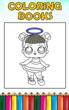 How To Color LOL Doll Surprise -Coloring Game截图4