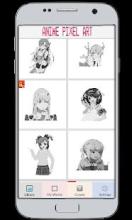 Anime Kawai Color by Number - Pixel Art截图3