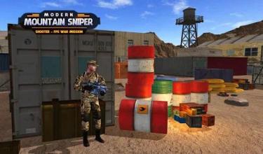 Modern Mountain Sniper Shooter - FPS War Mission截图1