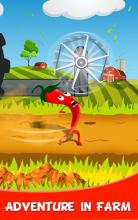 Skateboard Veggie Runners: Running & Jumping Game截图1