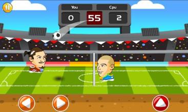 Head Volley Game - Head Soccer Volleyball Game截图2