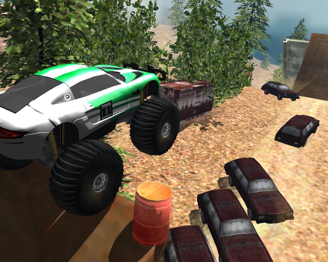 Monster Truck Racing Wild Ride截图3