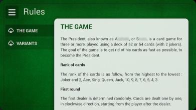 President - Card Game - Free截图1