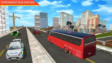 Modern City Bus Driving Game 2018截图2