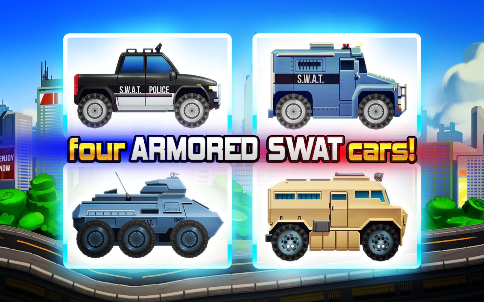 Elite SWAT Car Racing截图1