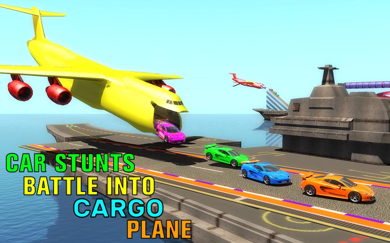 Cars Stunts Battle Into Cargo Plane截图1