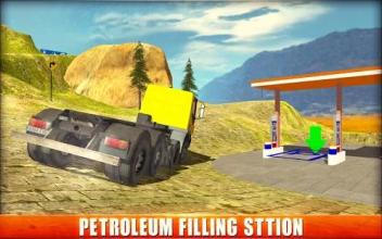 Oil Tanker Truck Games : Euro Truck Simulator 3D截图2