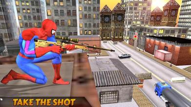 Mountain Sniper Spider Fury Shooter截图1