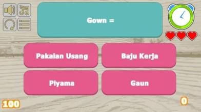 BAJU BAJUAN QUIZ - VOCAB / KOSAKATA BAHASA INGGRIS截图5