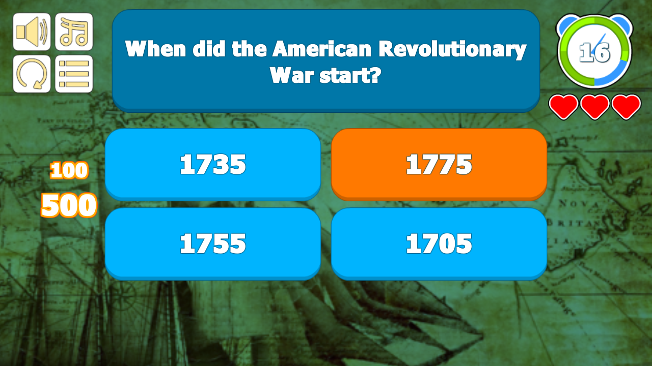 Trivia History Quiz截图2