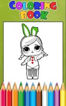 How To Color LOL Surprise Doll -lol ball pop 8截图4