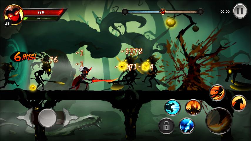 Stickman Warrior: League of Shadow Fighter - RPG截图5