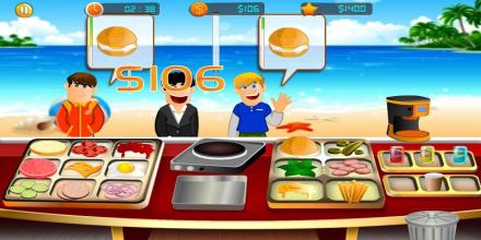 Professional burger shop: Top Burger Master game截图2