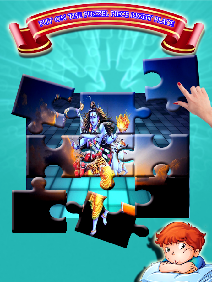 Lord Shiva jigsaw : Hindu Gods Game截图5