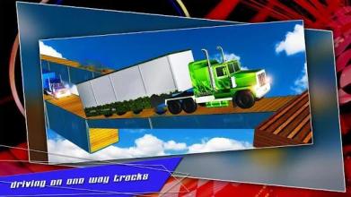 Truck Drive Simulator 2018: Impossible Track Game截图4