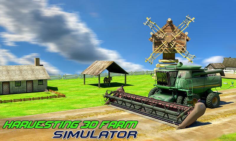 Harvesting 3D Farm Simulator截图1