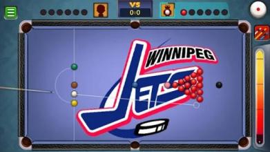 Billiards Winnipeg Jets Theme截图4