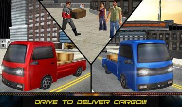 Mini Driver Truck Transport 3D截图4