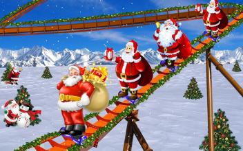 Christmas Vr Roller Coaster截图3