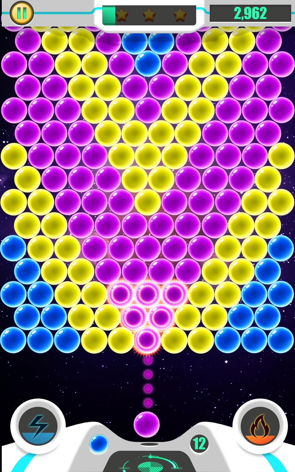 Glow Bubble Pop截图1