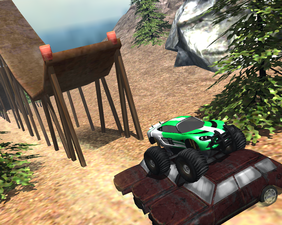 Monster Truck Racing Wild Ride截图2