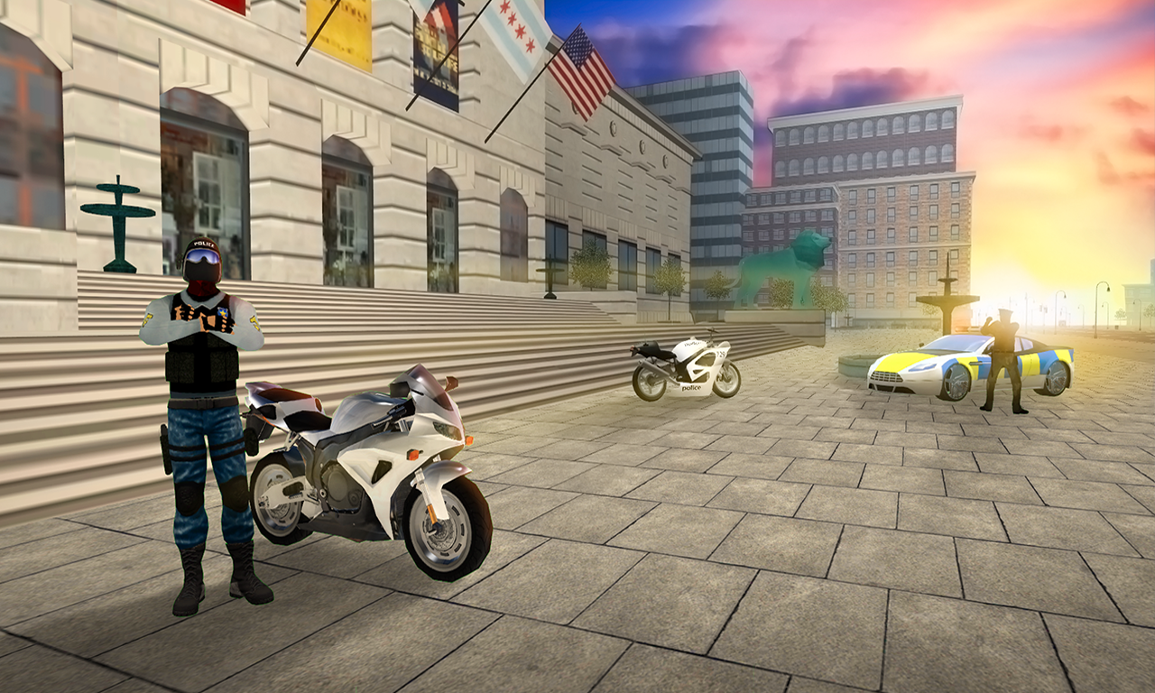 Police Motorbike Chicago Story截图3