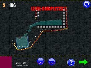 Physics Puzzles 1: Draw Line Drop Dots Brain On截图5