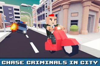 Blocky Police Family Simulator: City Criminals截图4