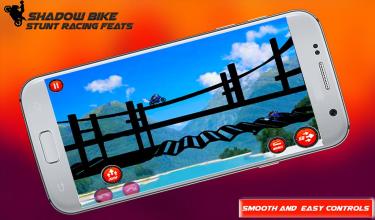 Shadow Bike Stunt Racing Feats : Moto Race Games截图1