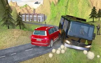 indian army bus driving: military truck mission截图3