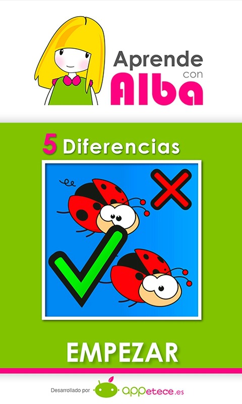 Juego Educativo: 5 Diferencias截图1