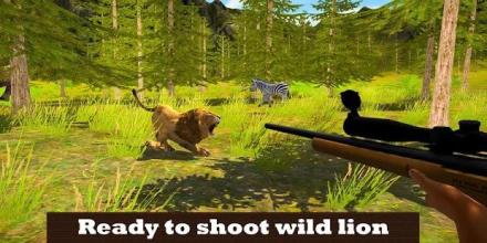 Lion Hunting Season 2018: Shooting Jungle Animals截图4