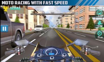 Motor Bike Drag Driving: Real Racing on Highway截图5