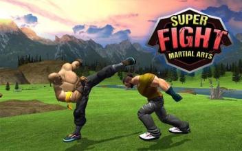 Martial Arts Super Fight: Free Kickboxing Games截图2