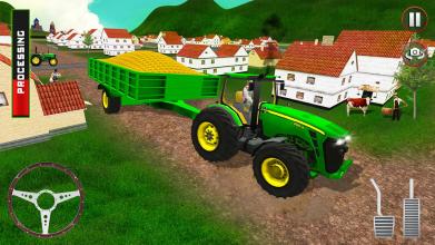 Tractor Trolley - Farming Simulator Game截图2