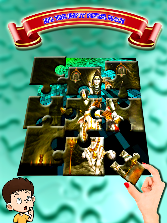 Lord Shiva jigsaw : Hindu Gods Game截图4