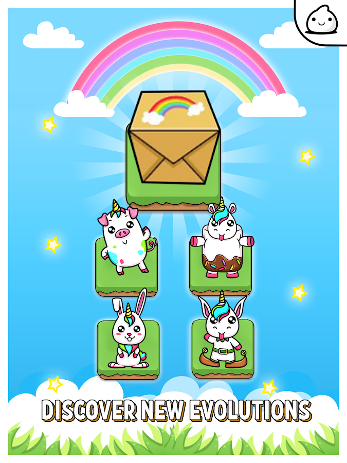 Merge Unicorn - Cute Idle & Clicker Game截图2