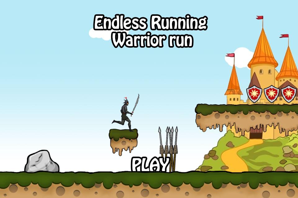 Warrior Run - Endless Running截图3