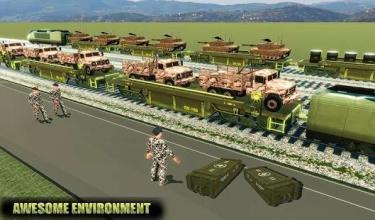 US Army Transport Oil Tanker Bullet Train Games截图3