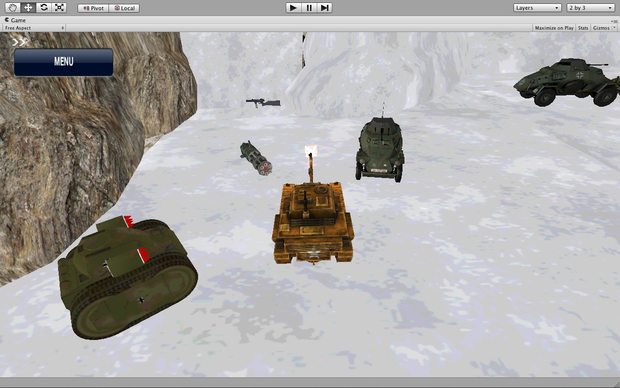 Tank Invasion: Ice Age截图3